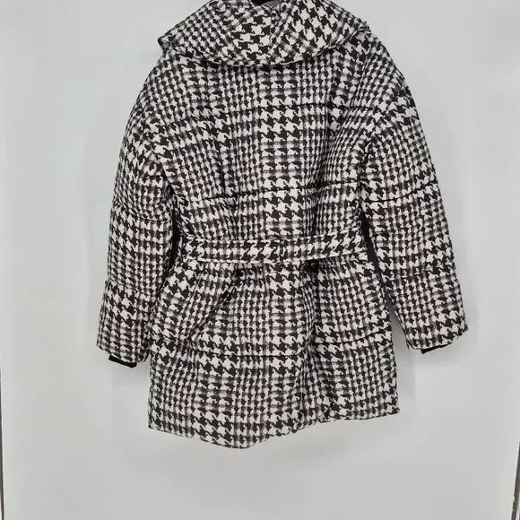 Badgley Mischka Yoko Shawl Collar Puffer Jacket Size XS